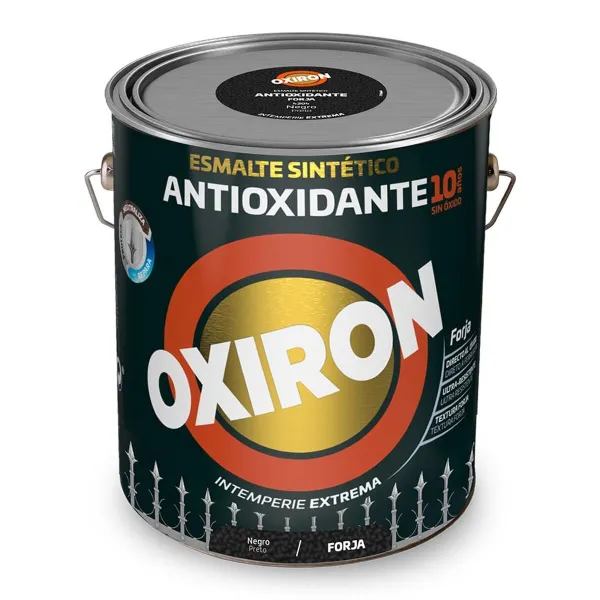 Sintetiniai emalio dažai Oxiron Titan 5809028 Juoda antioksidantais