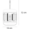 Sääski tappev LED-valgusti Coati IN410102 (2 Ühikut)