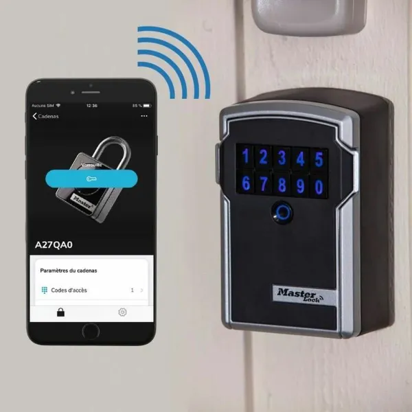 Замок с ключом Master Lock 5441EURD цинк Пластик Прямоугольный