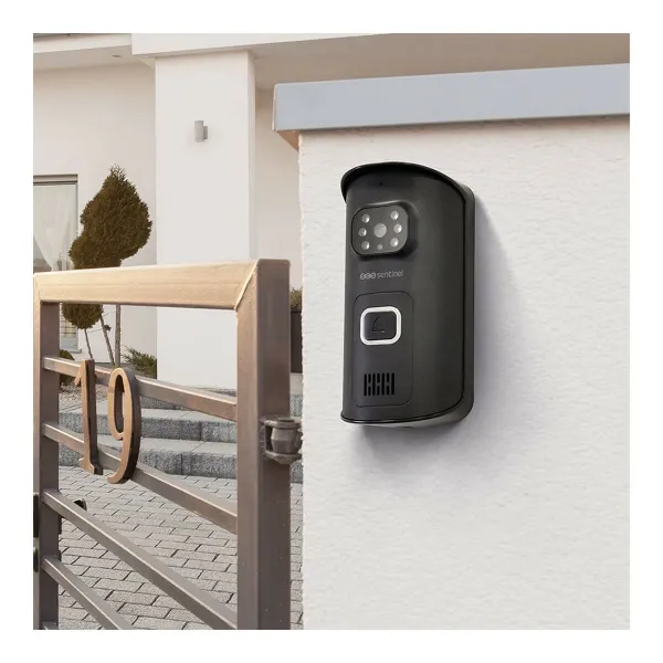 Protingas video-domofonas SCS SENTINEL AirVisio 150 Juoda