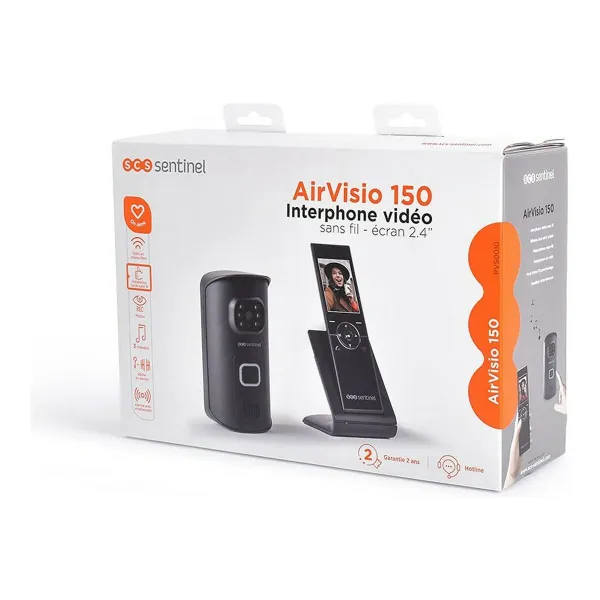 Viedais Videoporters SCS SENTINEL AirVisio 150 Melns