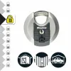 Võtmega tabalukk Master Lock M40EURT (2 Ühikut)