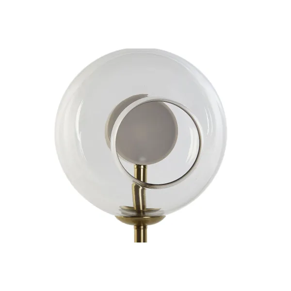 sienas Lampa DKD Home Decor Stikls Bronza Metāls Moderns 20 x 25 x 20 cm