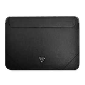 Guess Saffiano Triangle Logo Sleeve - Notebook case 13" / 14" (Black)