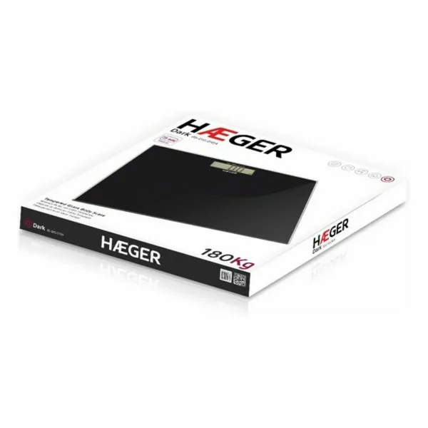 Digitaalsed Vannitoakaalud Haeger BS-DIG.010A Must