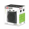 Nešiojamas termoventiliatorius Haeger FH-200.016A 2000 W Juoda Balta