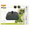 Paplūdimio skėčio pagrindas Aktive Juoda Plastmasinis 35 x 13 x 35 cm
