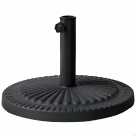 Paplūdimio skėčio pagrindas Aktive 14 Kg Juoda Plienas Polirezinas 49 x 32 cm