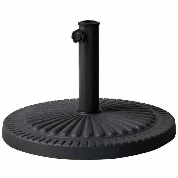 Paplūdimio skėčio pagrindas Aktive 14 Kg Juoda Plienas Polirezinas 49 x 32 cm