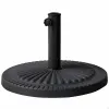 Paplūdimio skėčio pagrindas Aktive 14 Kg Juoda Plienas Polirezinas 49 x 32 cm