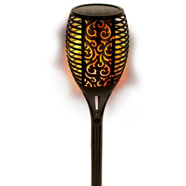 Набор солнечных садовых кольев Aktive 51 Пластик 11 x 77,5 x 11 cm (4 штук)