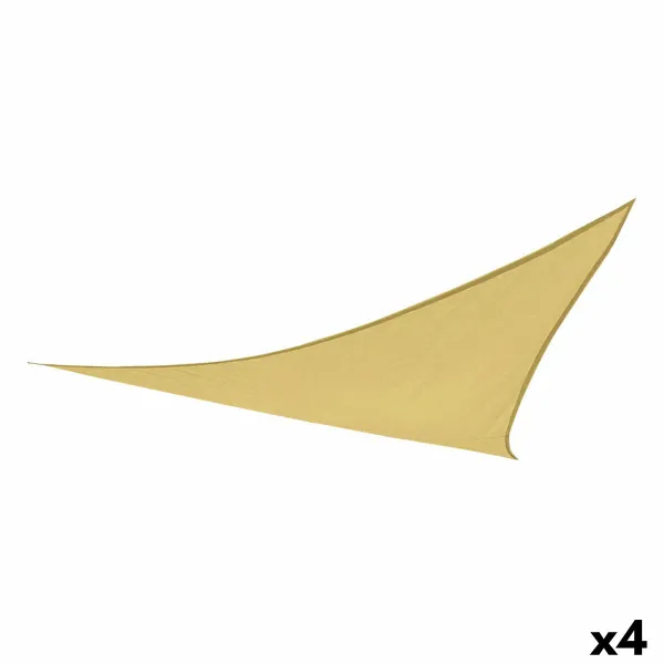 Shade Sail Aktive Cream 500 x 0,3 x 500 cm Triangular (4 Units)