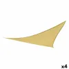 Shade Sail Aktive Cream 500 x 0,3 x 500 cm Triangular (4 Units)