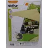 Shade Sail Aktive Cream 500 x 0,3 x 500 cm Triangular (4 Units)