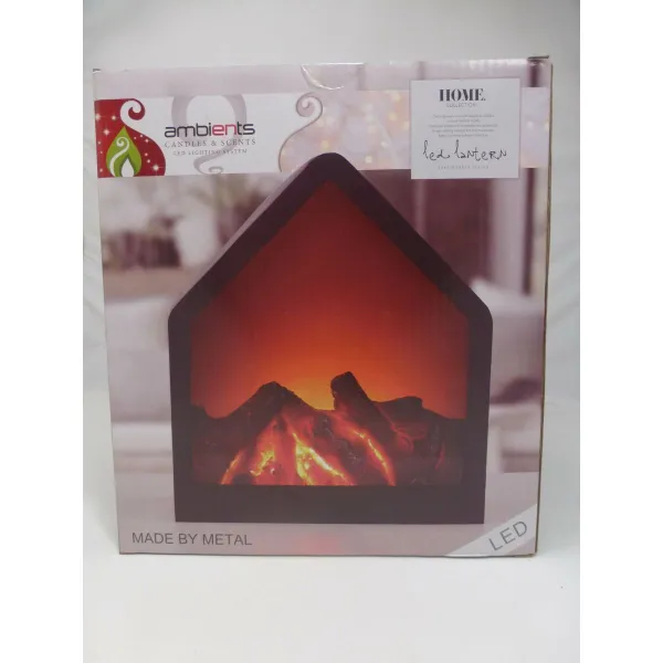 Koristeellinen elektroninen takan reunus Ambients 20 x 23 x 14 cm (2 osaa)