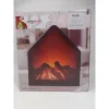 Koristeellinen elektroninen takan reunus Ambients 20 x 23 x 14 cm (2 osaa)