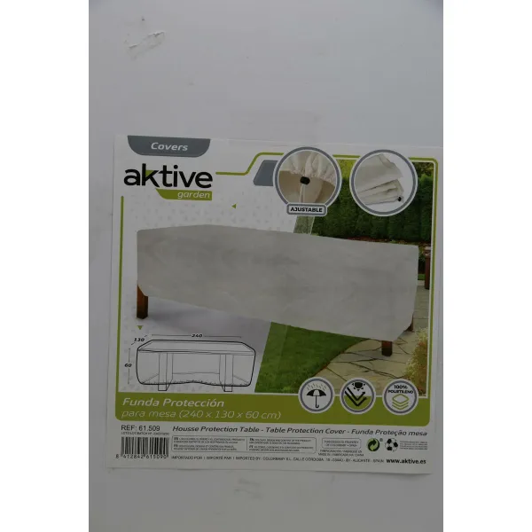 Aizsardzības Futlāris Aktive Galdi Polietilēns 240 x 60 x 130 cm (6 gb.)