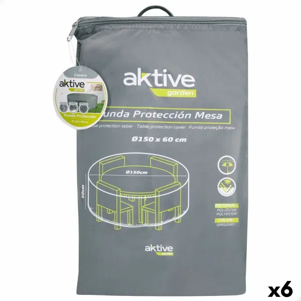Защитный чехол Aktive Ø 150 cm Столы 150 x 60 x 150 cm (6 штук)