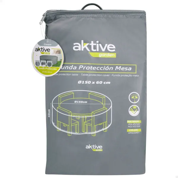 Защитный чехол Aktive Ø 150 cm Столы 150 x 60 x 150 cm (6 штук)