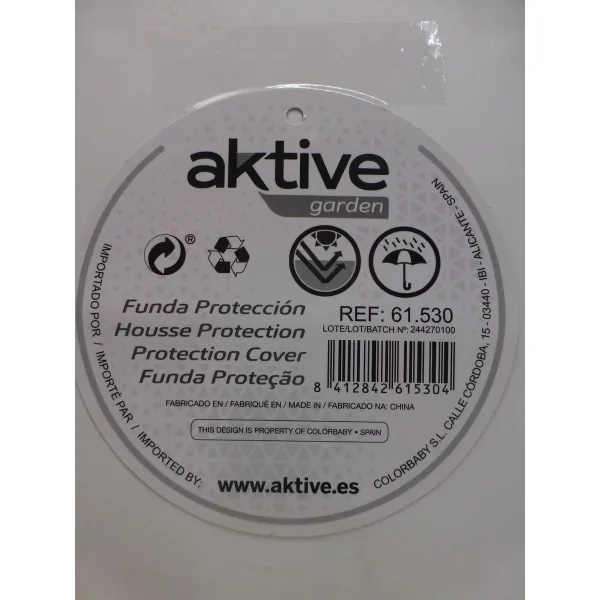 Protective Case Aktive Ø 150 cm Tables 150 x 60 x 150 cm (6 Units)