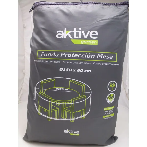 Aizsardzības Futlāris Aktive Ø 150 cm Galdi 150 x 60 x 150 cm (6 gb.)