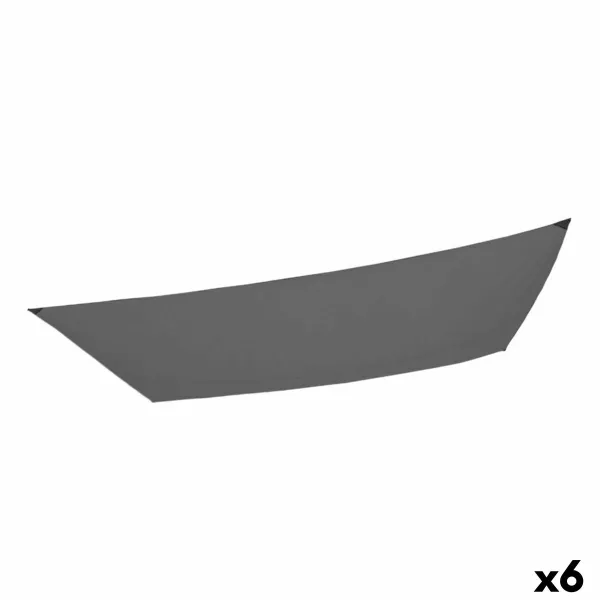 Прямоугольный парусный тент Aktive Серый 200 x 0,5 x 300 cm Прямоугольный (6 штук)