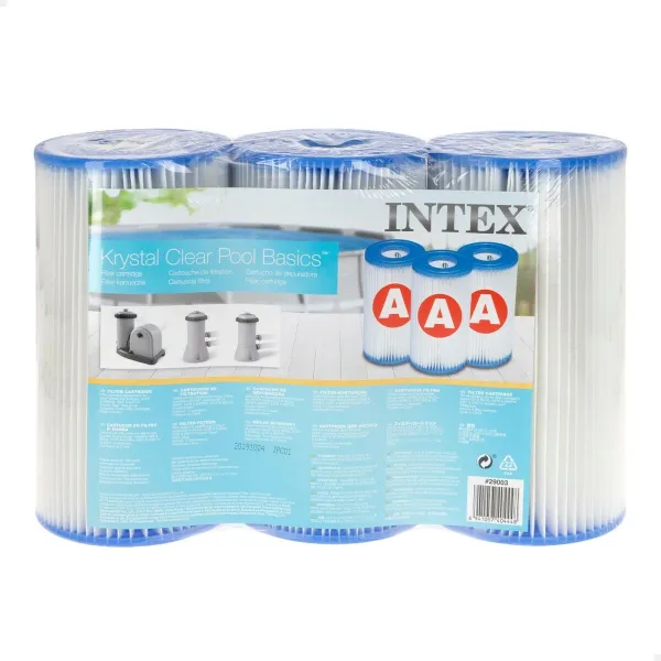 Pakaitinės kasetės Intex Tipas A (3 vnt.) (6 vnt.)