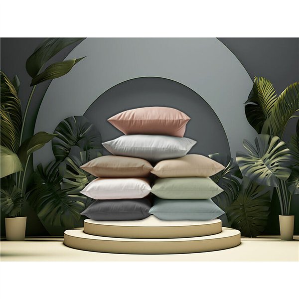 Pillowcase Happy Home Mint Single