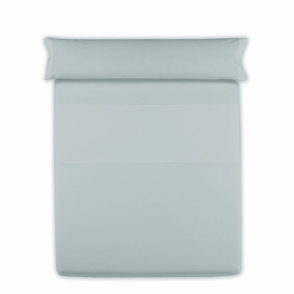 Pillowcase Happy Home Light grey Double