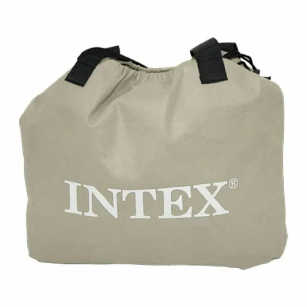 Надувная кровать Intex Beam Basic Queen 152 x 42 x 203 cm