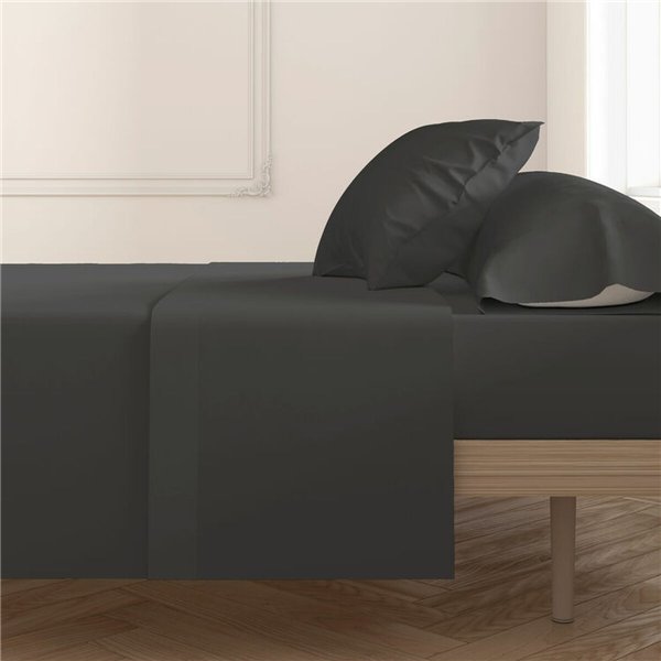 Top sheet Hosteline Mixcolors Black Small double