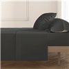 Top sheet Hosteline Mixcolors Black Small double