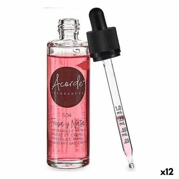 Ūdenī šķīstoša esence Acorde Zemenes Krēms 50 ml (12 gb.)