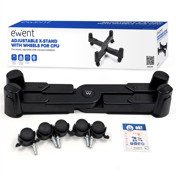 LED lamp Ewent EW1292 Black