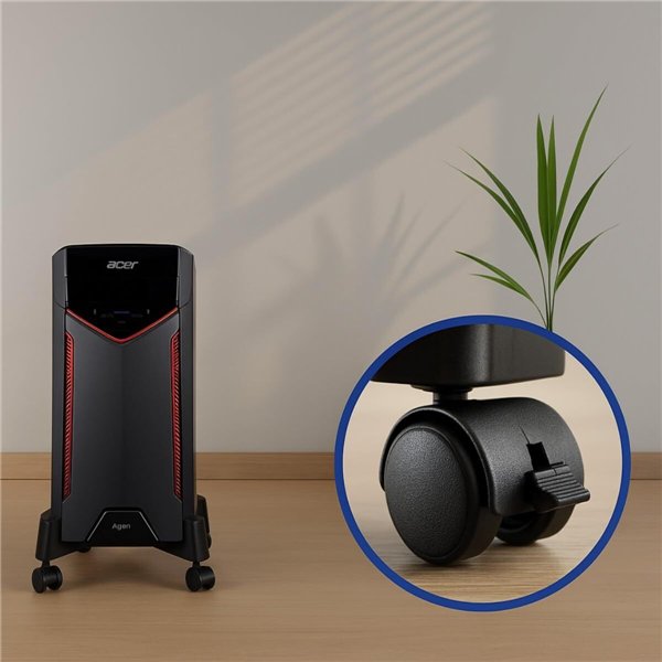 LED lamp Ewent EW1292 Black