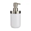 Ziepju dozators Berilo Balts Sudrabains Plastmasa 350 ml 8 x 17 x 9 cm 9 x 17 x 8 cm (6 gb.)