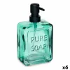 Ziepju dozators Berilo Pure Soap Zaļš Stikls 570 ml 10 x 18 x 6 cm (6 gb.)