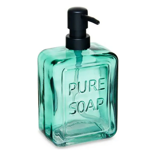 Ziepju dozators Berilo Pure Soap Zaļš Stikls 570 ml 10 x 18 x 6 cm (6 gb.)