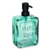 Ziepju dozators Berilo Pure Soap Zaļš Stikls 570 ml 10 x 18 x 6 cm (6 gb.)