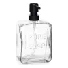 Ziepju dozators Berilo Pure Soap Caurspīdīgs Stikls Plastmasa 570 ml 10 x 18 x 6 cm (6 gb.)