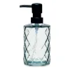 Ziepju dozators Berilo Melns Stikls Plastmasa Dimanta 360 ml 410 ml 9 x 18 x 7 cm (12 gb.)