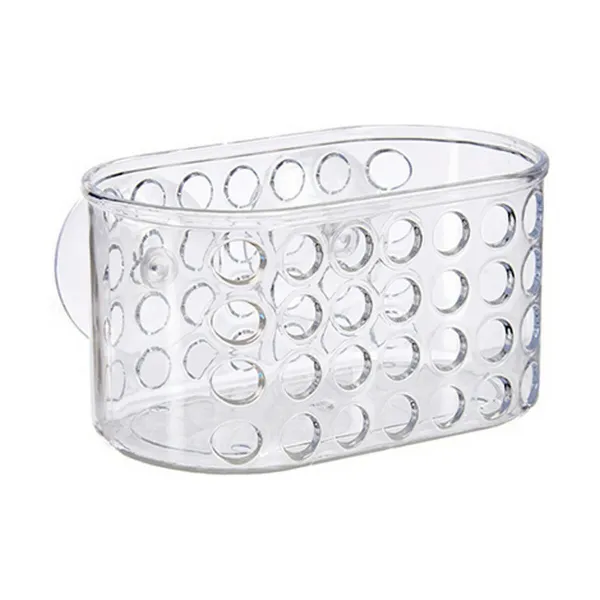 Kylpyhuoneen järjestelijäkärry Berilo Läpinäkyvä PVC polystyreeni 15,8 x 8,5 x 8 cm (12 osaa)