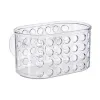 Kylpyhuoneen järjestelijäkärry Berilo Läpinäkyvä PVC polystyreeni 15,8 x 8,5 x 8 cm (12 osaa)