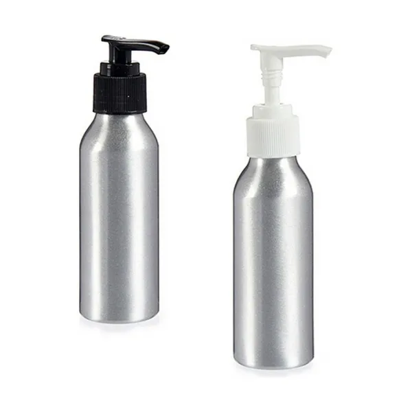 Ziepju dozators Berilo Sudrabains Alumīnijs polipropilēns 100 ml 4 x 13 x 5 cm 5 x 13 x 4 cm (24 gb.)
