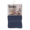 Vonios rankšluostis Berilo Mėlyna 80 % medvilnė 20 % Poliesteris 30 x 0,5 x 50 cm 25 x 1,5 x 15 cm (12 vnt.)