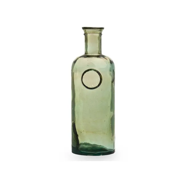 Decorative bottle Gift Decor Stamp Champagne 13 x 34 x 12 cm Decoration (6 Units)
