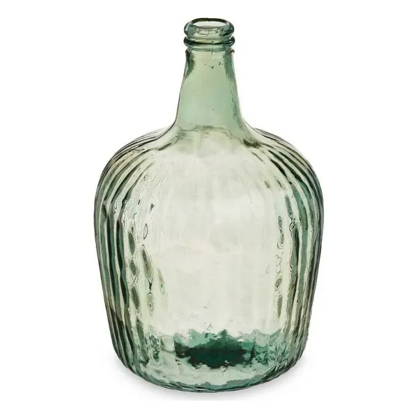 Koristepullo Gift Decor Champagne Raidat 8 L 22 x 37,5 x 22 cm Sisustus (2 osaa)