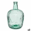 Koristepullo Gift Decor Läpinäkyvä Raidat 8 L 14 x 44 x 13 cm 20 x 37,5 x 20 cm Sisustus (2 osaa)