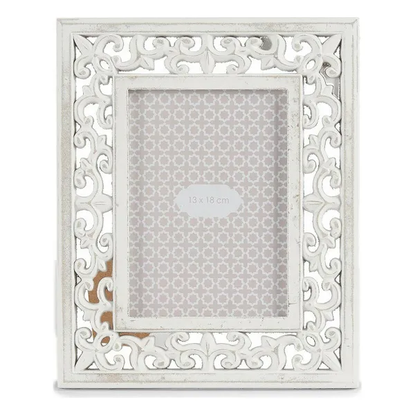 Фото рамка Gift Decor Белый Деревянный Стеклянный эвкалиптовое дерево (6 штук)