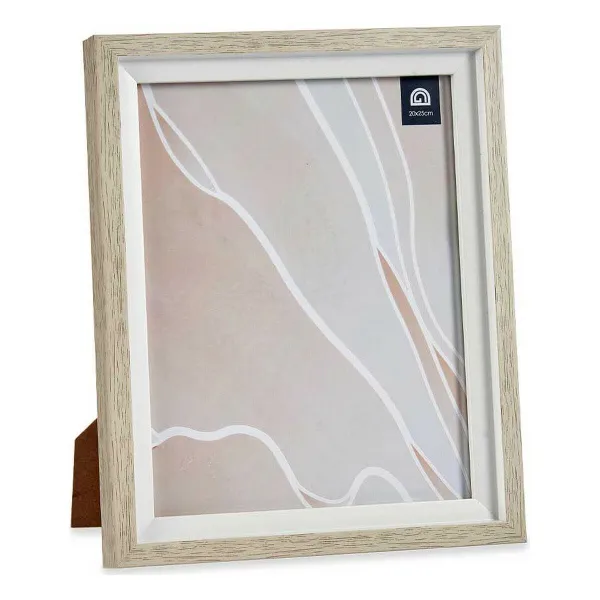 Kuvakehys Gift Decor Valkoinen Beige Lasi Kristalli polystyreeni Muovinen (6 osaa)